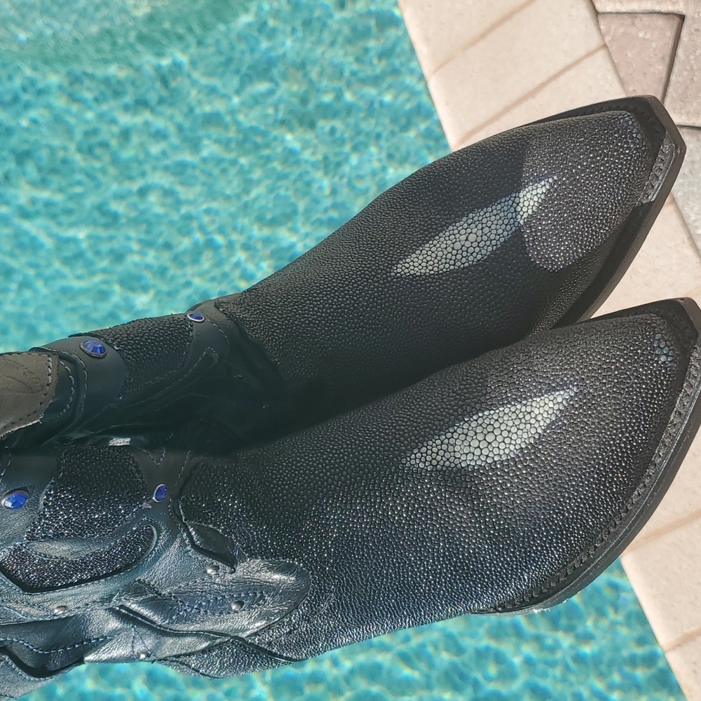 Los Altos Stingray boots size 8 - Picture 4 of 16